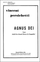 Agnus Dei SATB choral sheet music cover